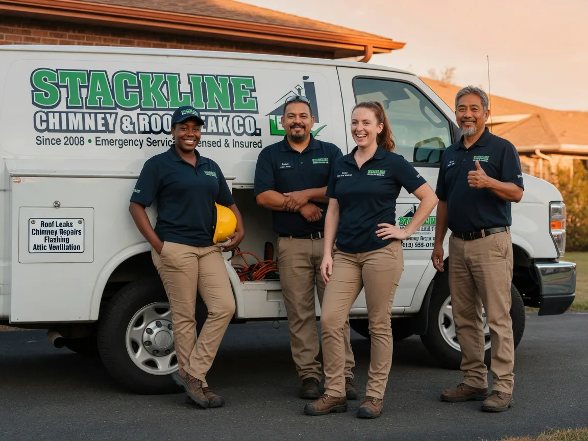 Chimney flashing repair company in Clinton, PA